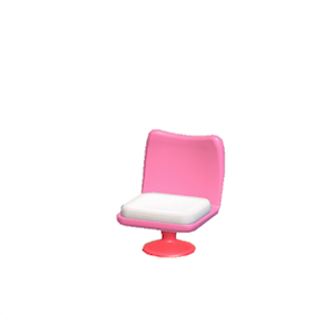 Rose Pop art chair