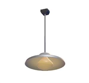 Beige Pop art lamp