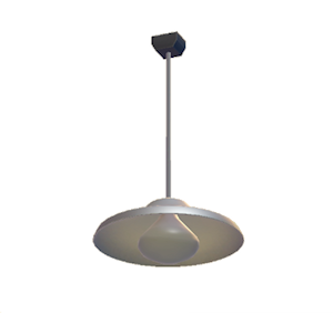Black Pop art lamp