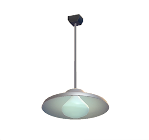 Gray Pop art lamp