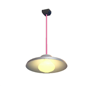 Rose Pop art lamp