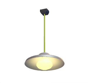 Lime Pop art lamp
