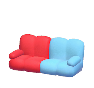 None Pop art sofa