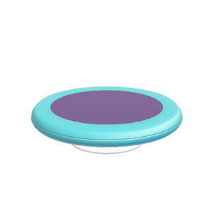 Plum Pop art table