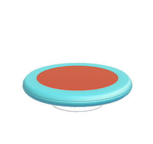 Red Pop art table