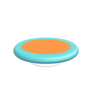 Orange Pop art table
