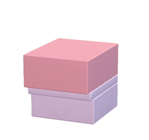 Pink Protruding wall