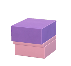 Pink Protruding wall