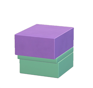 Aquamarine Protruding wall