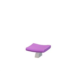 Purple Public seat