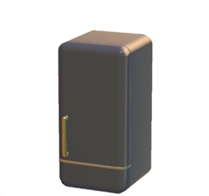 Black Refrigerator