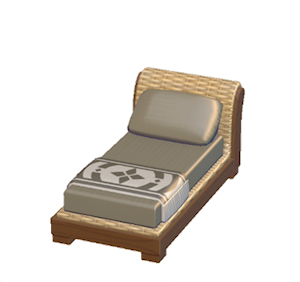 Beige Resort bed