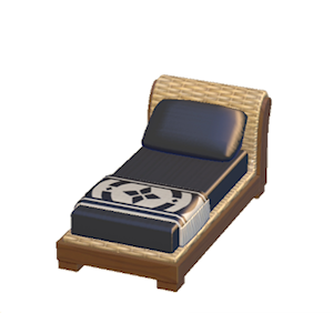 Black Resort bed