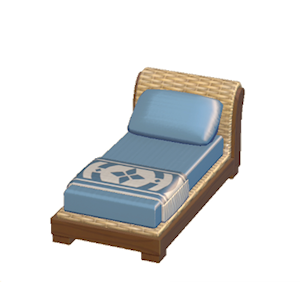 Gray Resort bed
