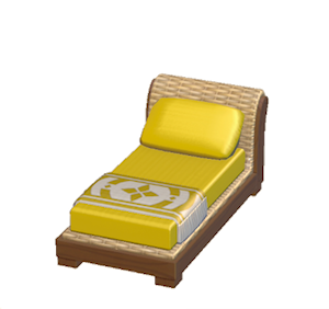 Yellow Resort bed