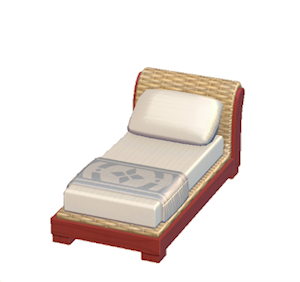 Red Resort bed