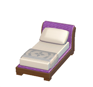 Purple Resort bed