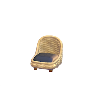 Black Resort chair