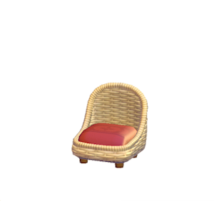 Red Resort chair