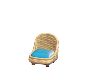 Blue Resort chair
