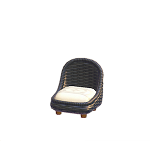 Black Resort chair
