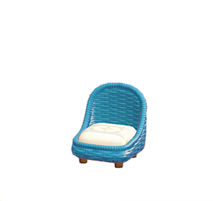 Blue Resort chair
