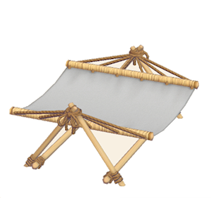 White Resort hammock