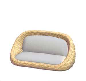 White Resort sofa