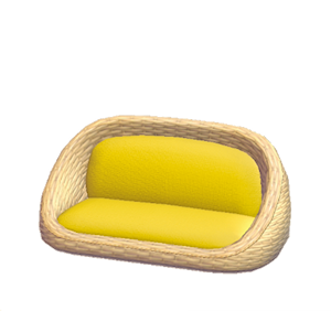 Yellow Resort sofa