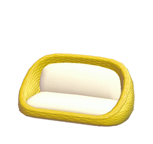 Yellow Resort sofa
