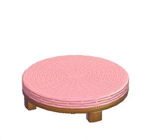 Pink Resort table