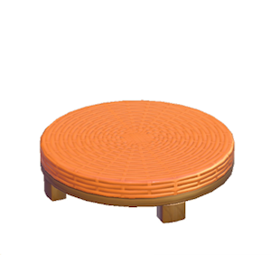 Orange Resort table