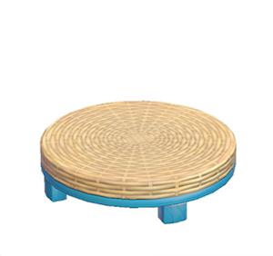 Blue Resort table