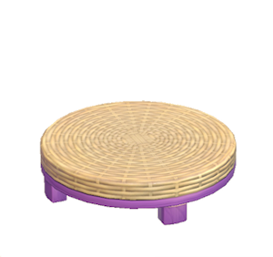 Purple Resort table