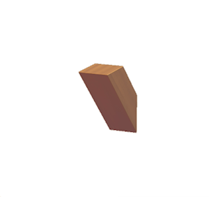Brown Roof support