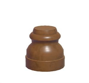 Brown Round pillar (lower)