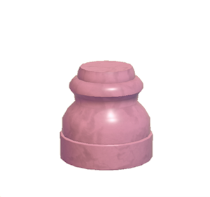 Pink Round pillar (lower)