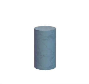 Cyan Round pillar (middle)