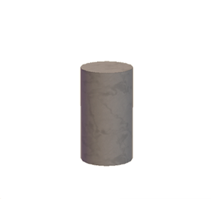 Beige Round pillar (middle)