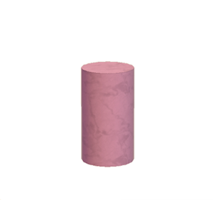 Pink Round pillar (middle)
