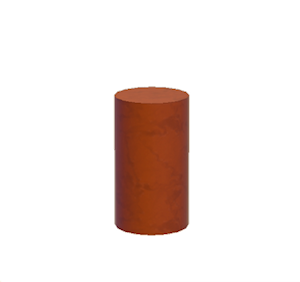 Red Round pillar (middle)