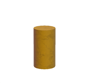 Yellow Round pillar (middle)