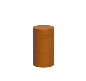 Orange Round pillar (middle)