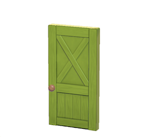 Lime Rustic door