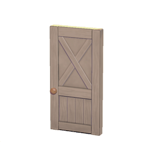 Beige Rustic door