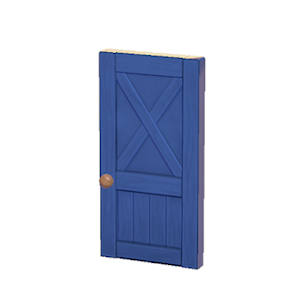 Navy Rustic door