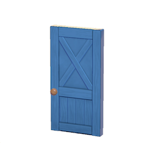 Blue Rustic door