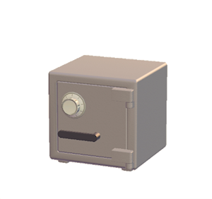 Beige Safe