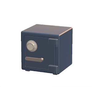 Beige Safe