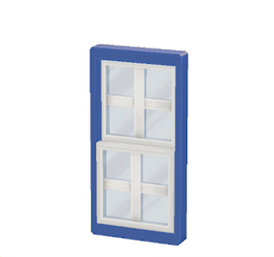 Navy Sash window